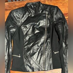 Authentic Women’s Bebe Black Leather Jacket